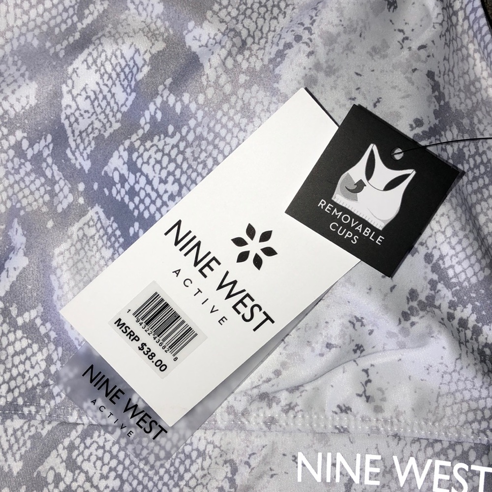 Nine West Snakeskin Sports Bra - Picture 3 of 3